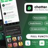 Chatter - Ultimate Social Media with Chat Rooms, Posts, Stories, Chat
